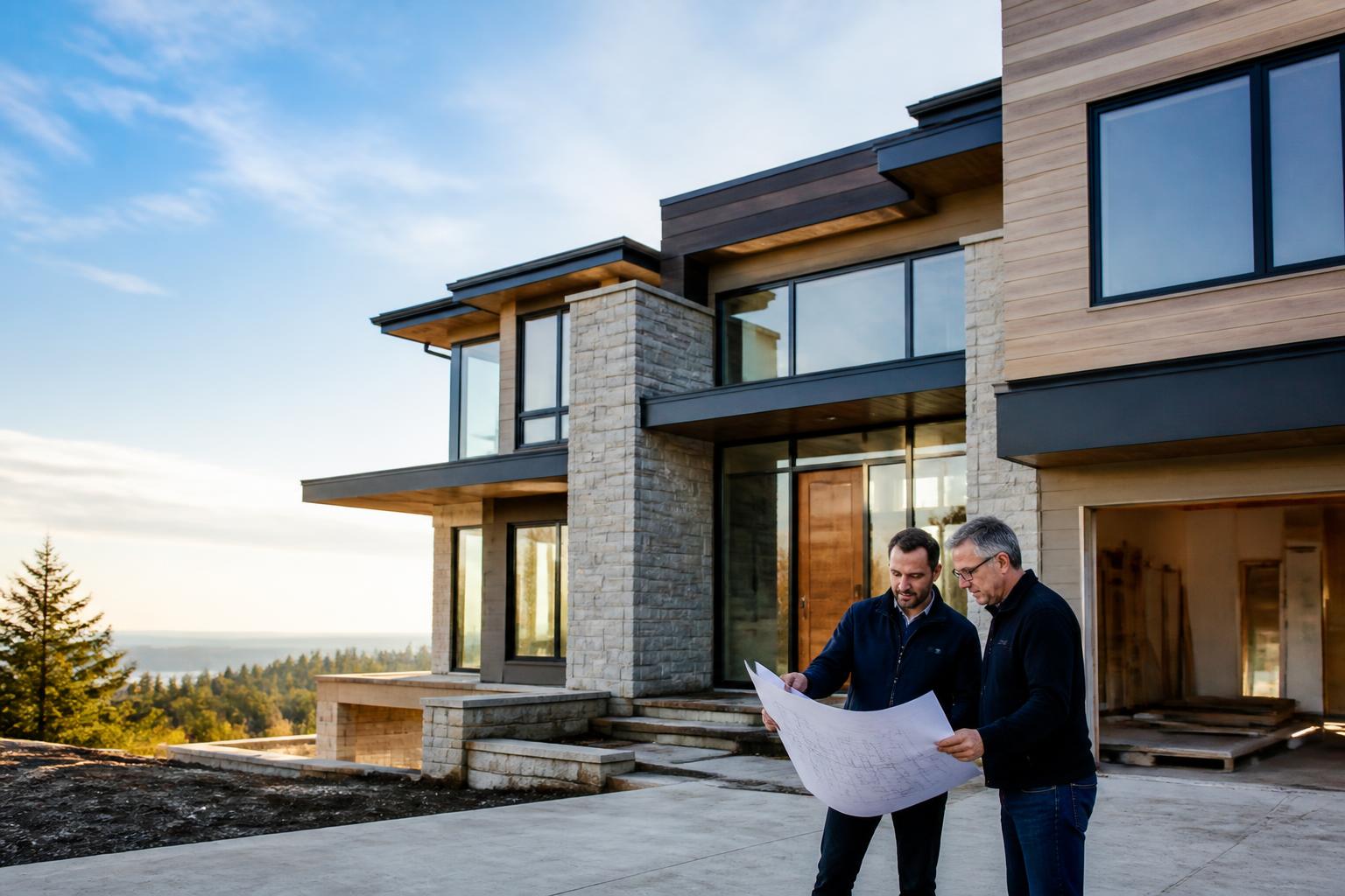 New Homes & Custom Builders website template