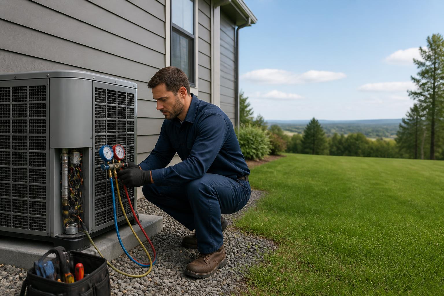 HVAC & Heating/Cooling website template