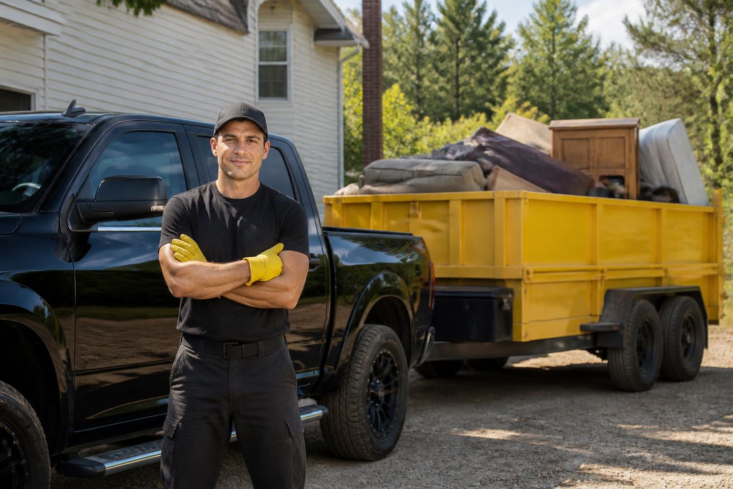 Junk Removal & Hauling website template