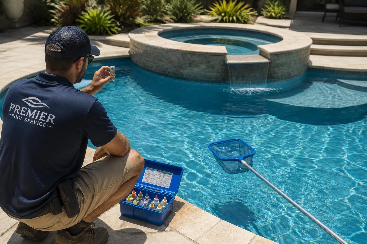Pool & Spa Maintenance website template