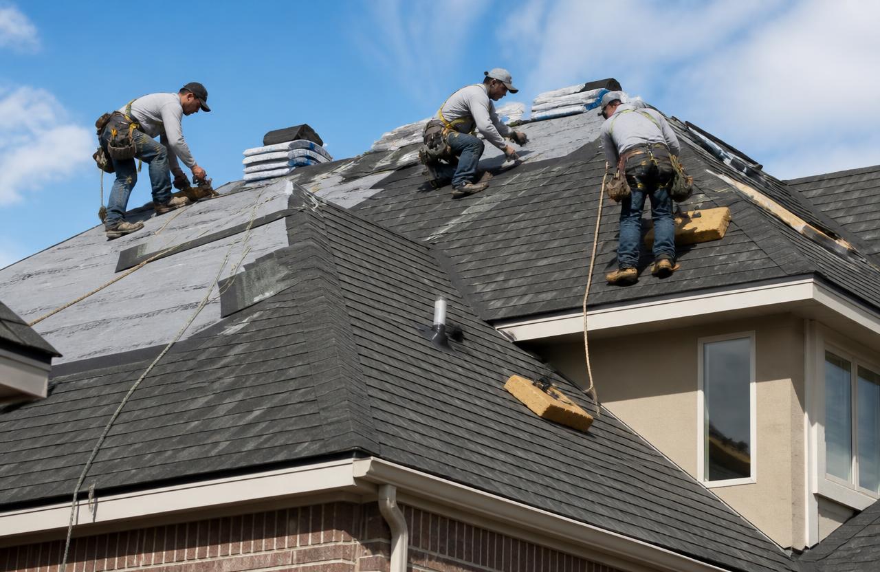 Roofing & Gutters website template